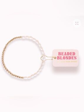 Beaded Blondes Hannah Pearl Bracelet